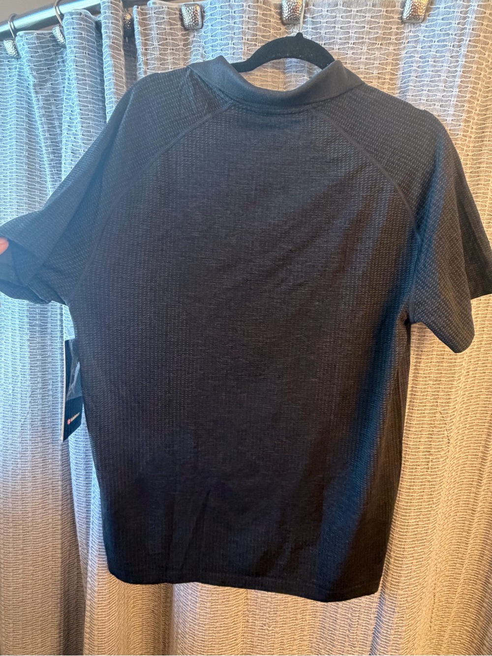 NWT - Lululemon Men's Gray Metal Vent Tech Polo - Picture 5 of 7